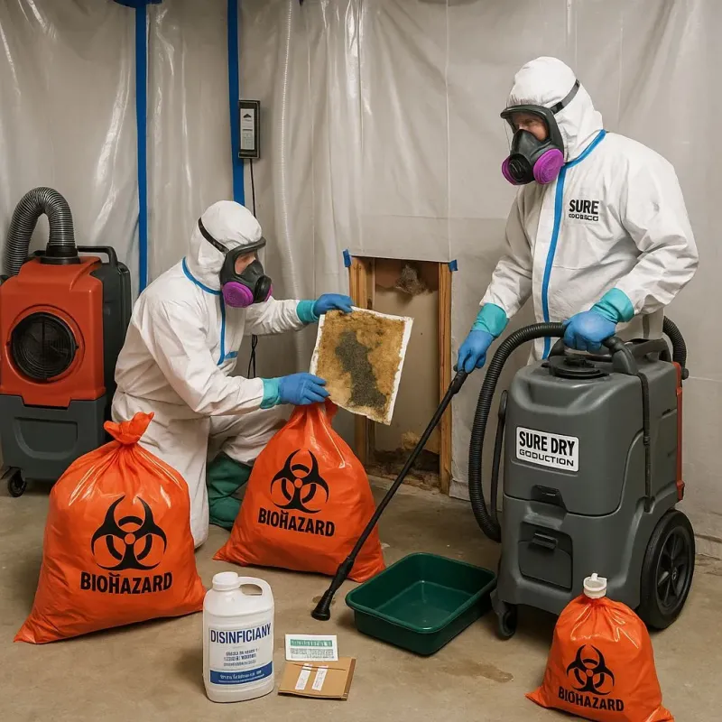 Contaminated Water Handling Protocols process in Coplay, PA