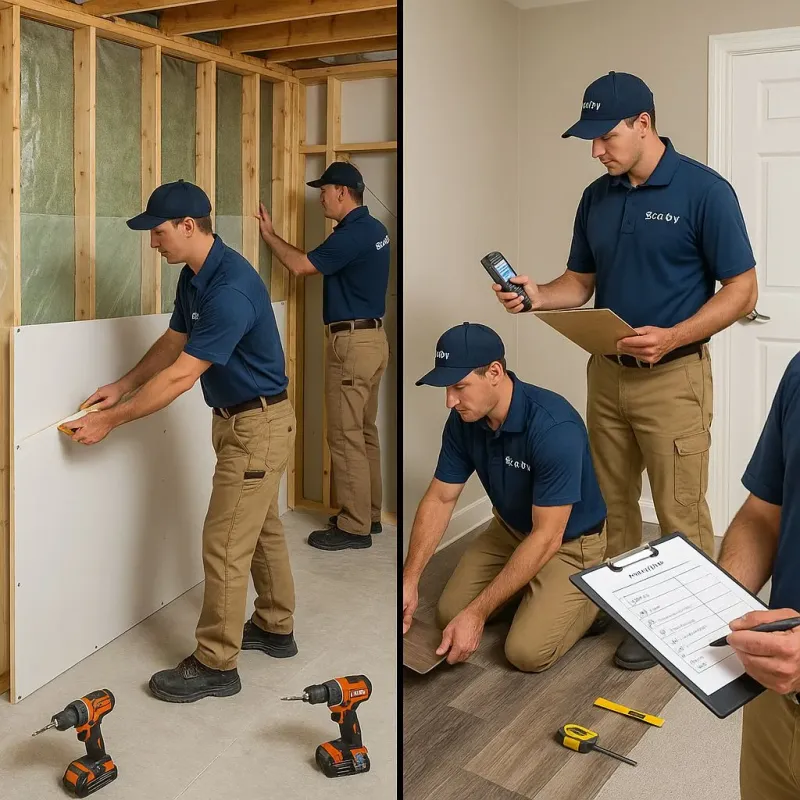 Repairs and Reconstruction process in Coplay, PA